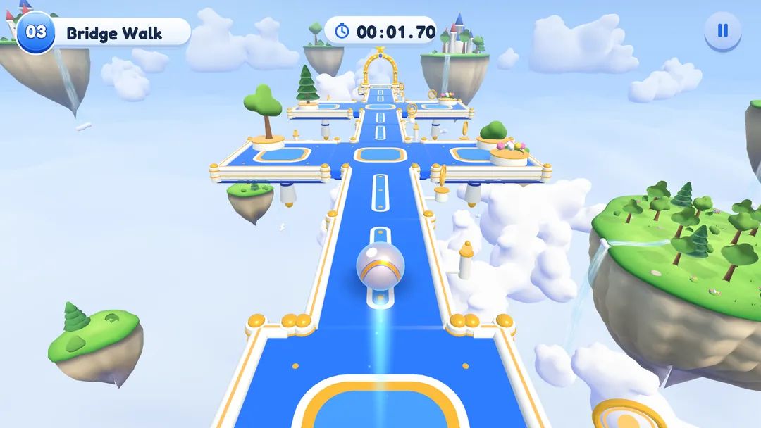 Capture from the development build: Bridge Walk.