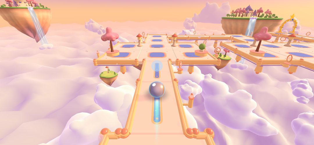 Chapter 2, Sunset Gardens: Level 19, Garden Circuit, in the development build.