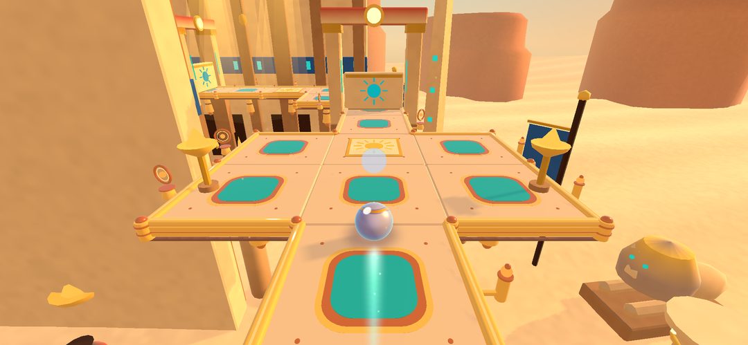 Chapter 8, Sunspire Ruins: Level 74, Hall of Hours, in the development build.